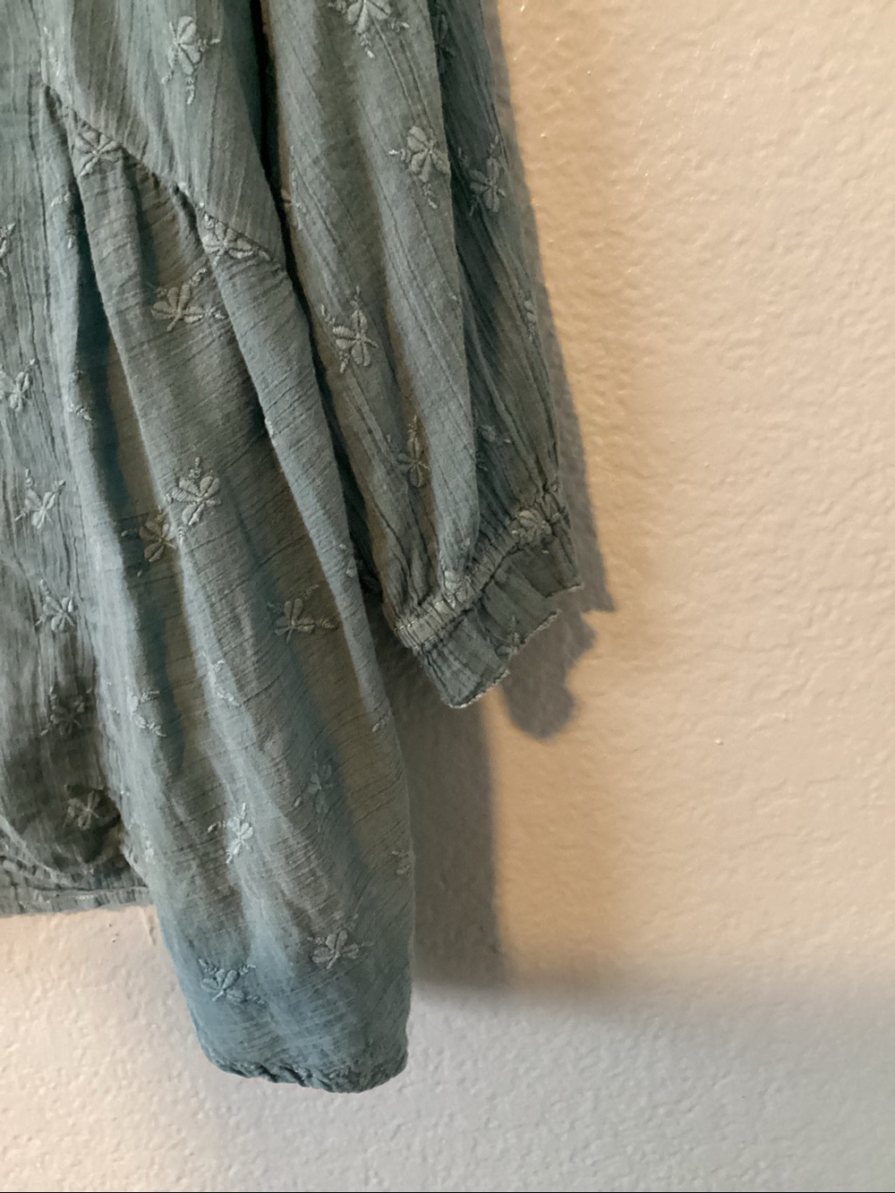 Sundance Ruffled Button-Front Blouse - Picture 3 of 7